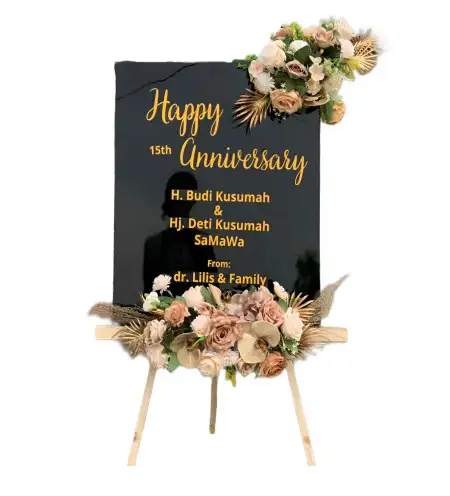 Papan Bunga Akrilik Gajihan